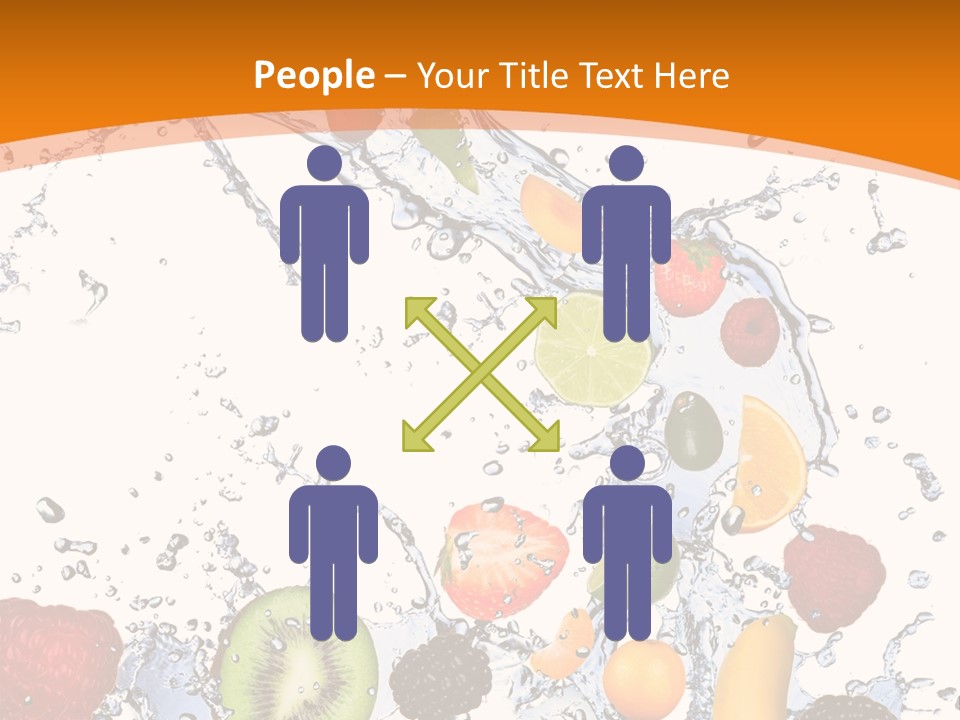 Food Mandarin Concept PowerPoint Template