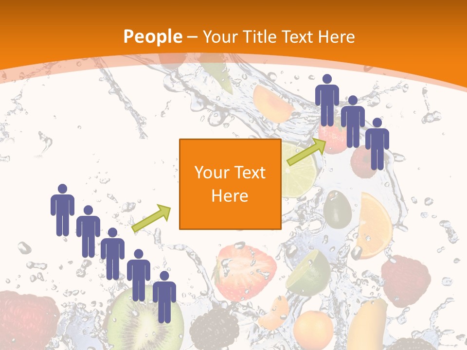 Food Mandarin Concept PowerPoint Template