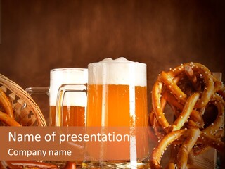 Drink Boot Meal PowerPoint Template