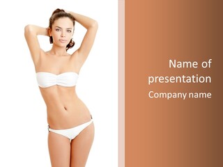 Slim Tranquil Beauty PowerPoint Template