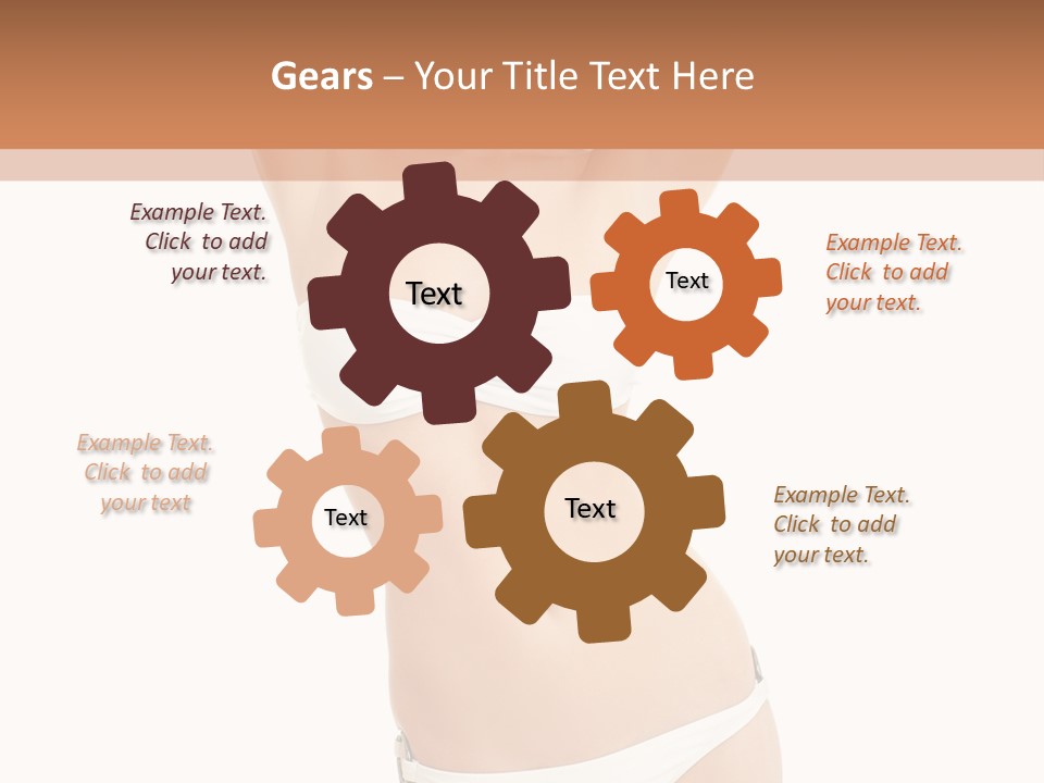 Slim Tranquil Beauty PowerPoint Template