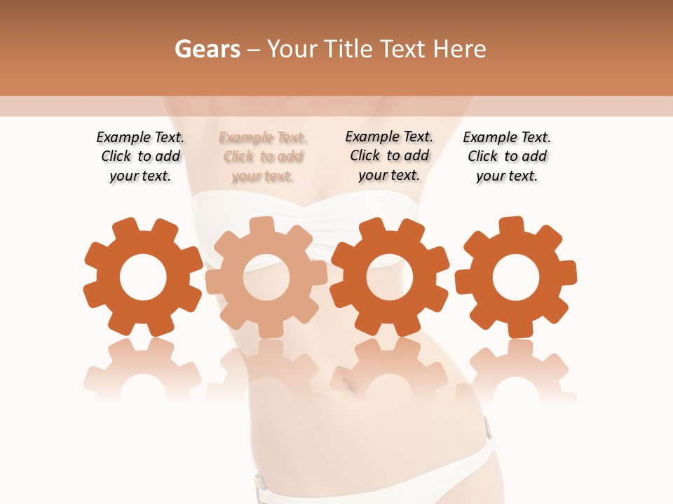 Slim Tranquil Beauty PowerPoint Template