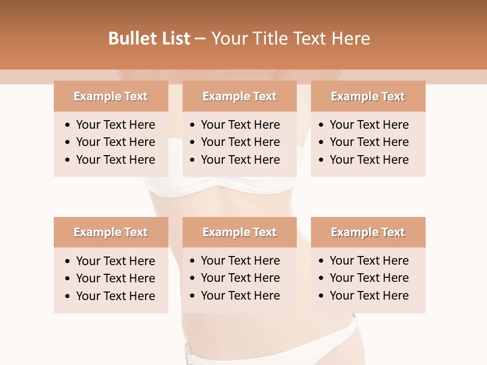 Slim Tranquil Beauty PowerPoint Template