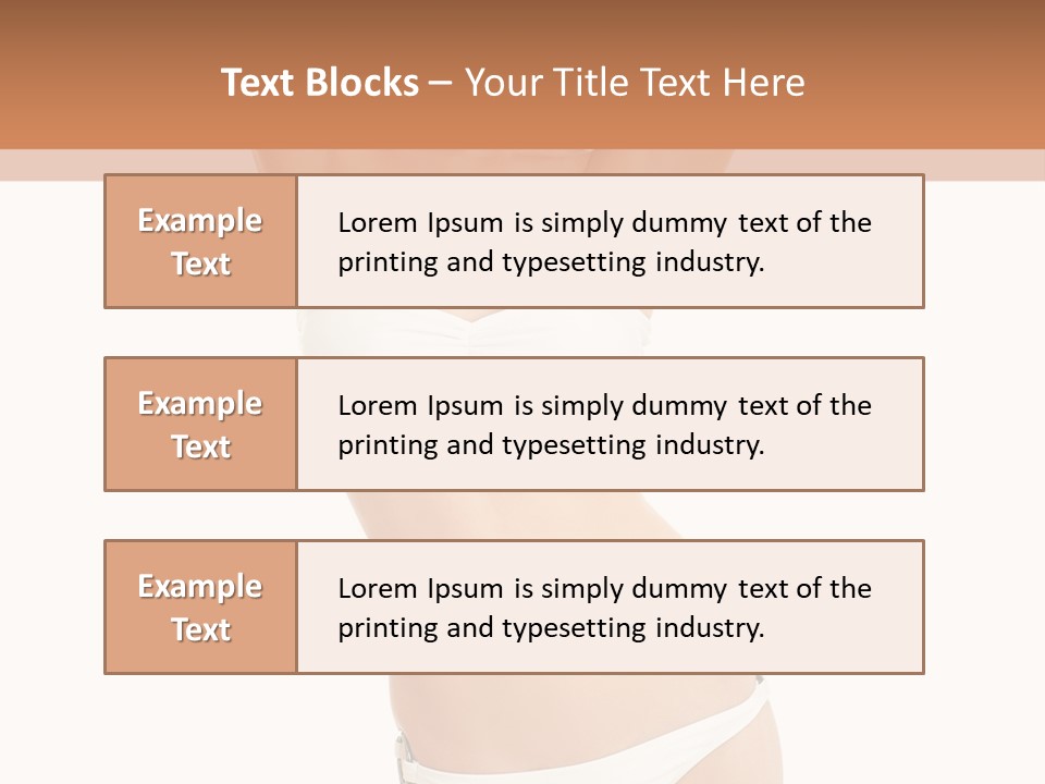 Slim Tranquil Beauty PowerPoint Template