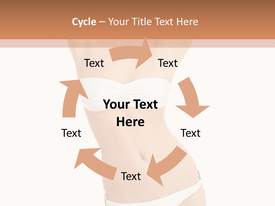 Slim Tranquil Beauty PowerPoint Template