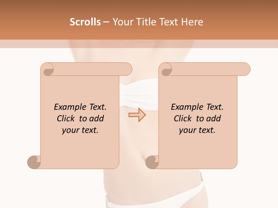 Slim Tranquil Beauty PowerPoint Template