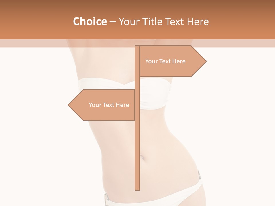 Slim Tranquil Beauty PowerPoint Template