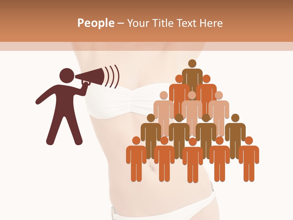 Slim Tranquil Beauty PowerPoint Template