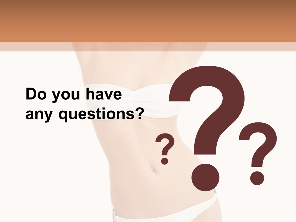 Slim Tranquil Beauty PowerPoint Template