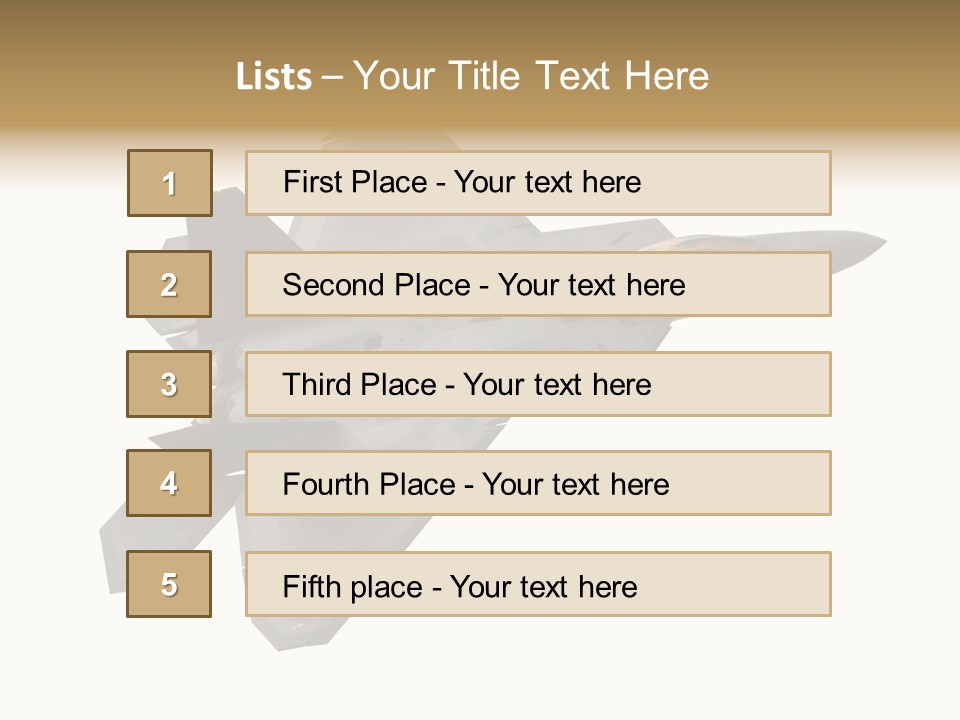 Weapon Air Show Domination PowerPoint Template