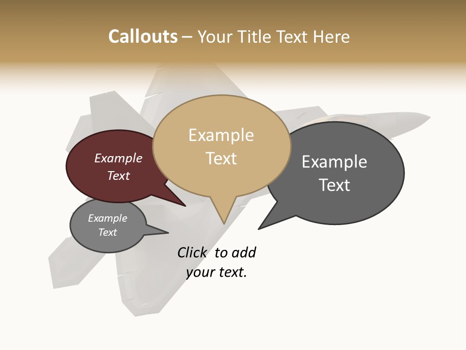 Weapon Air Show Domination PowerPoint Template