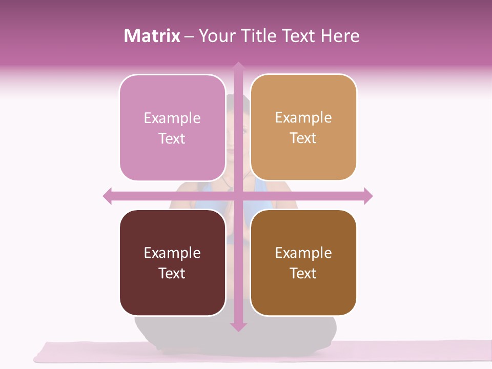 Meditation Strong Life PowerPoint Template