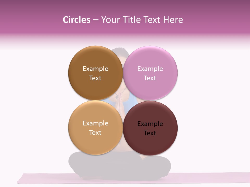 Meditation Strong Life PowerPoint Template