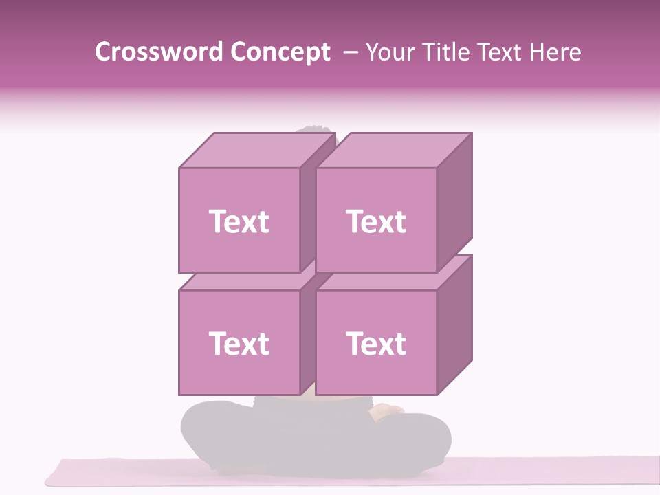 Meditation Strong Life PowerPoint Template