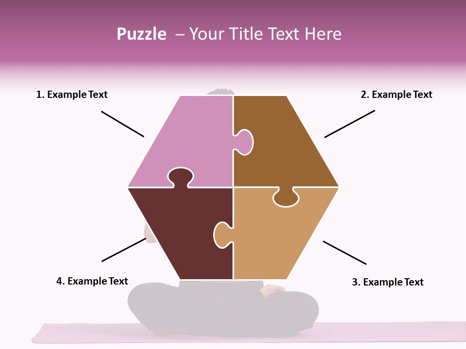 Meditation Strong Life PowerPoint Template