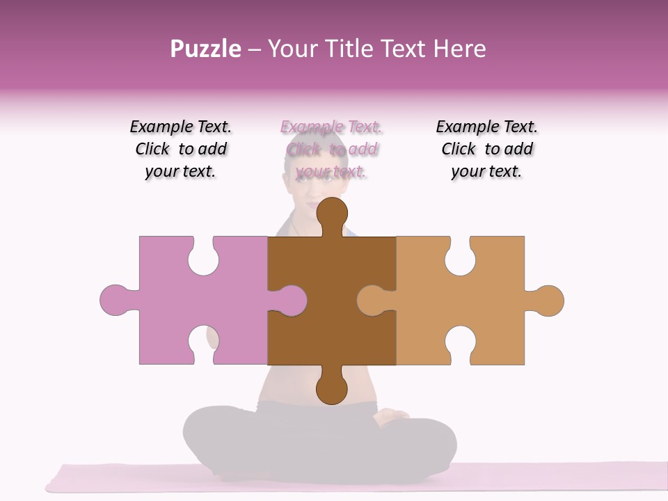 Meditation Strong Life PowerPoint Template