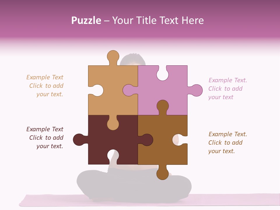 Meditation Strong Life PowerPoint Template