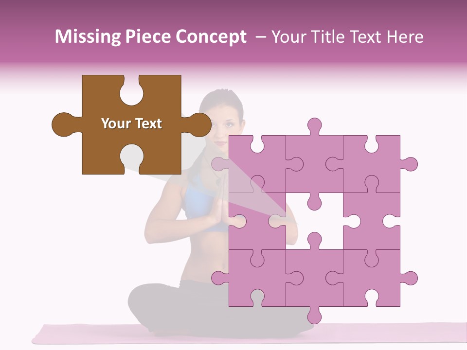 Meditation Strong Life PowerPoint Template