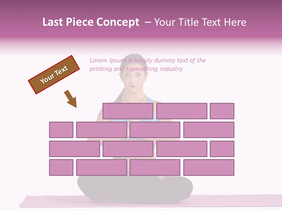 Meditation Strong Life PowerPoint Template