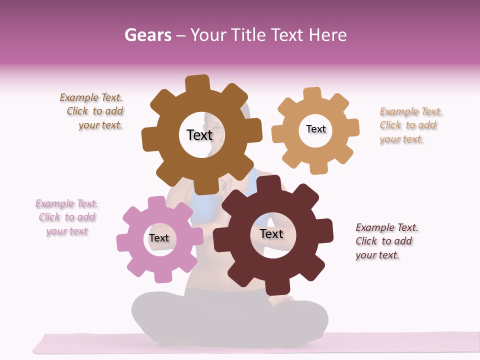 Meditation Strong Life PowerPoint Template