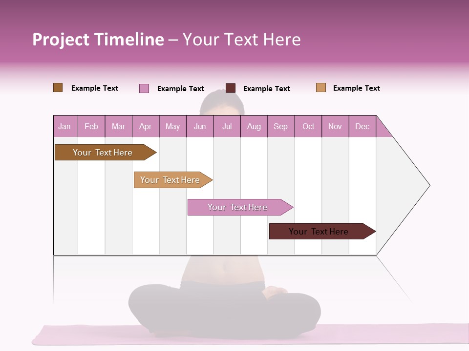 Meditation Strong Life PowerPoint Template