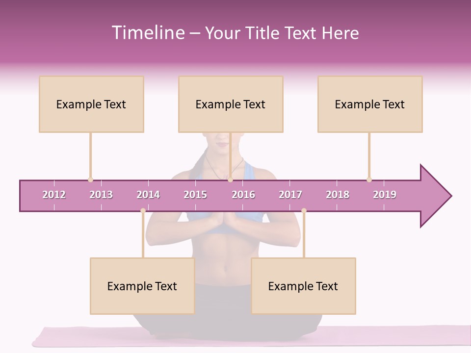Meditation Strong Life PowerPoint Template