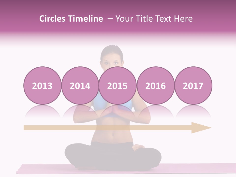 Meditation Strong Life PowerPoint Template