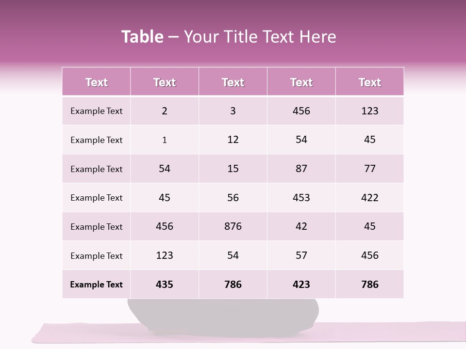Meditation Strong Life PowerPoint Template