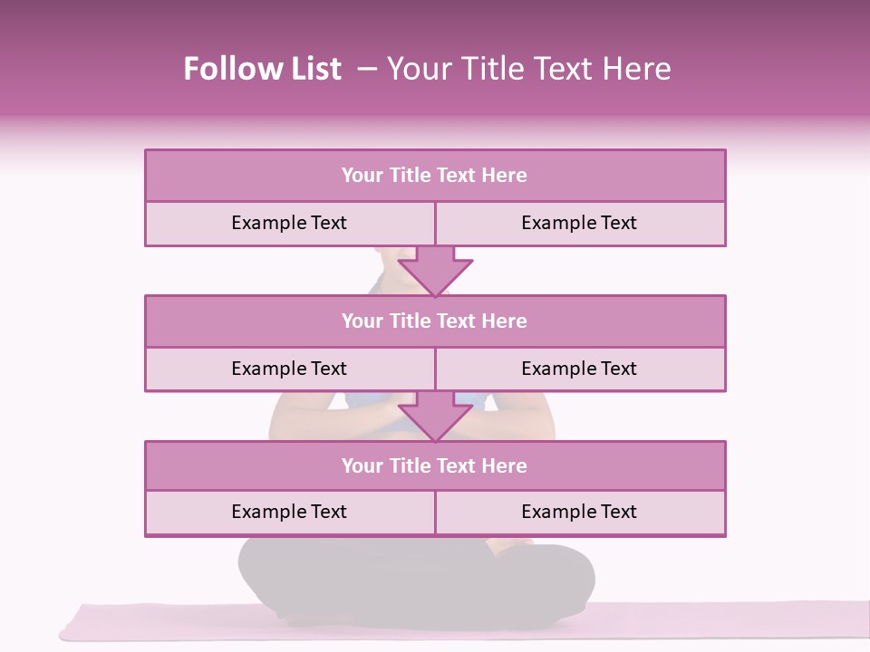 Meditation Strong Life PowerPoint Template