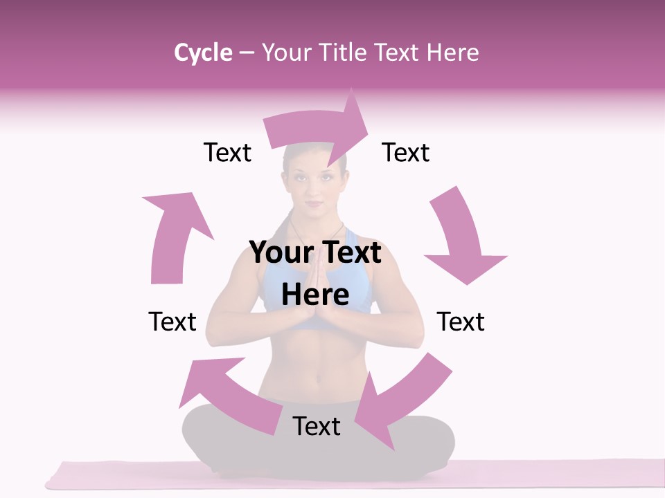 Meditation Strong Life PowerPoint Template