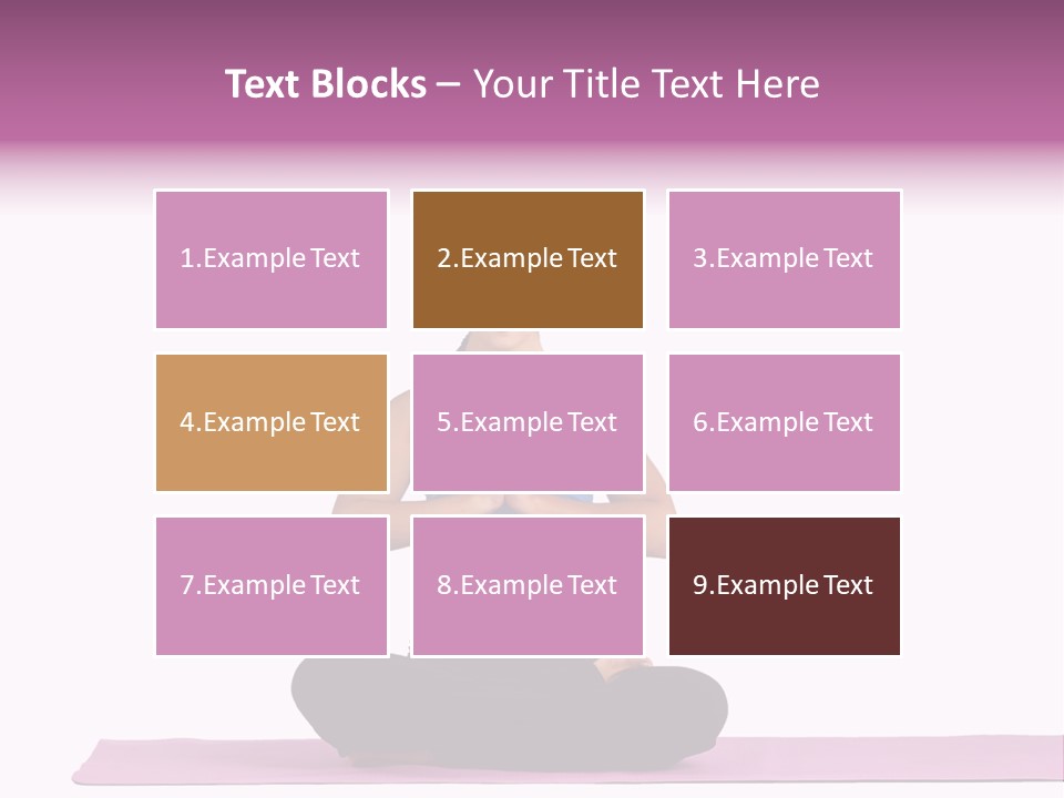 Meditation Strong Life PowerPoint Template