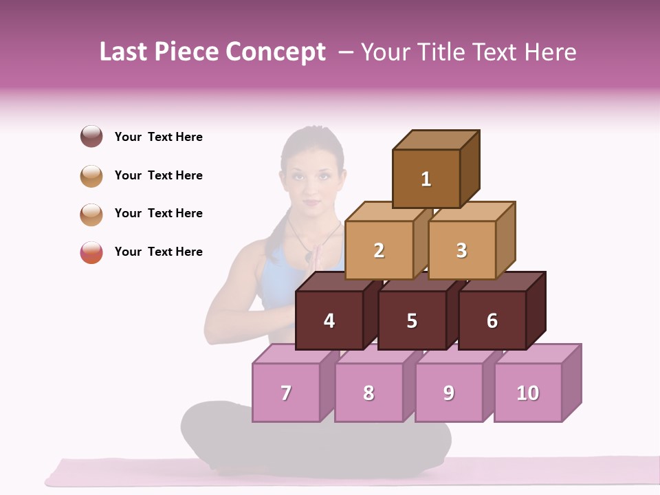 Meditation Strong Life PowerPoint Template