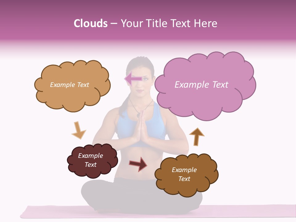 Meditation Strong Life PowerPoint Template