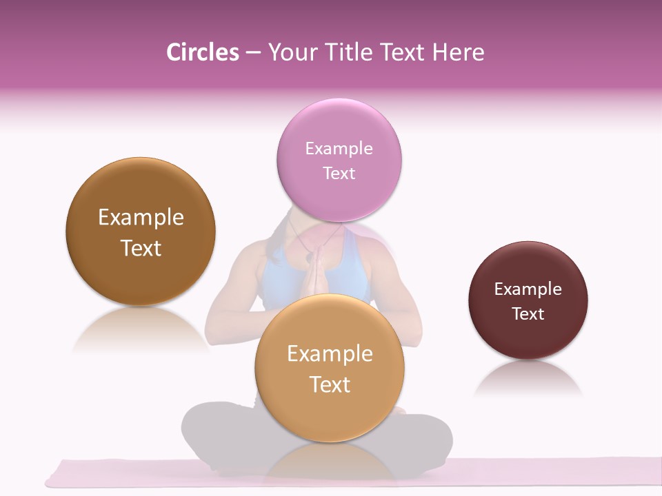 Meditation Strong Life PowerPoint Template