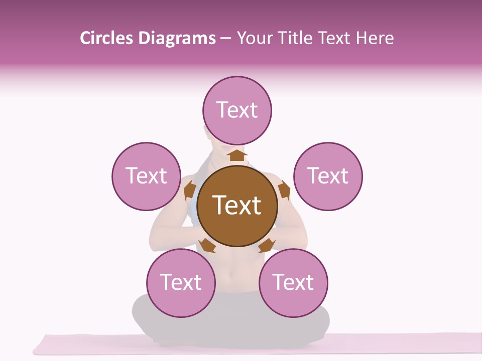 Meditation Strong Life PowerPoint Template