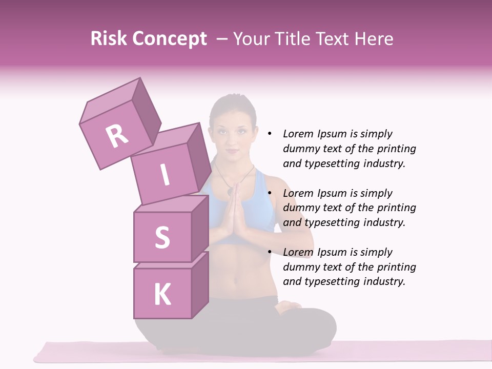 Meditation Strong Life PowerPoint Template