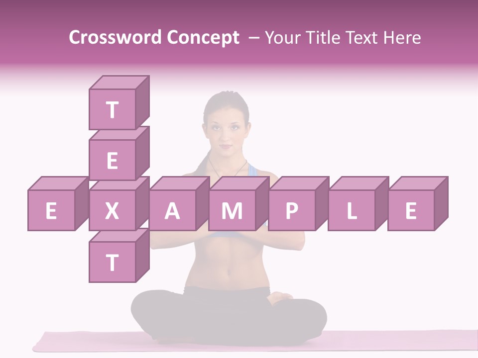 Meditation Strong Life PowerPoint Template