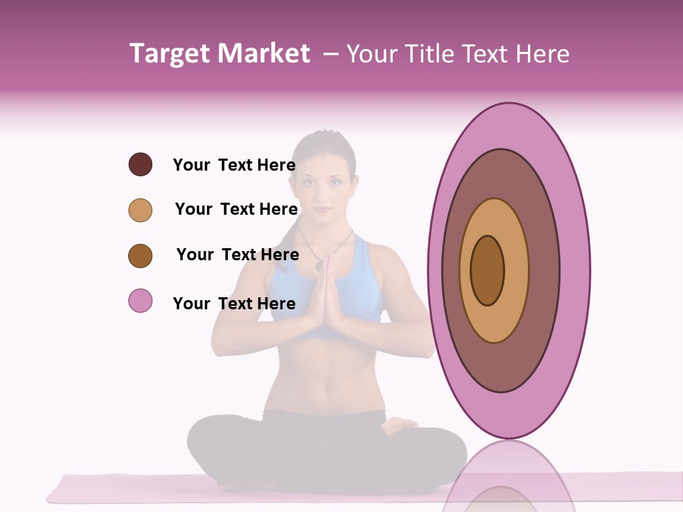 Meditation Strong Life PowerPoint Template