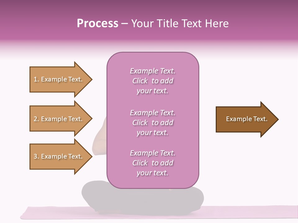 Meditation Strong Life PowerPoint Template