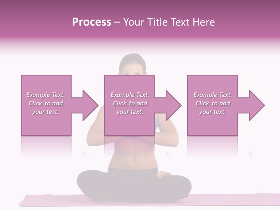 Meditation Strong Life PowerPoint Template