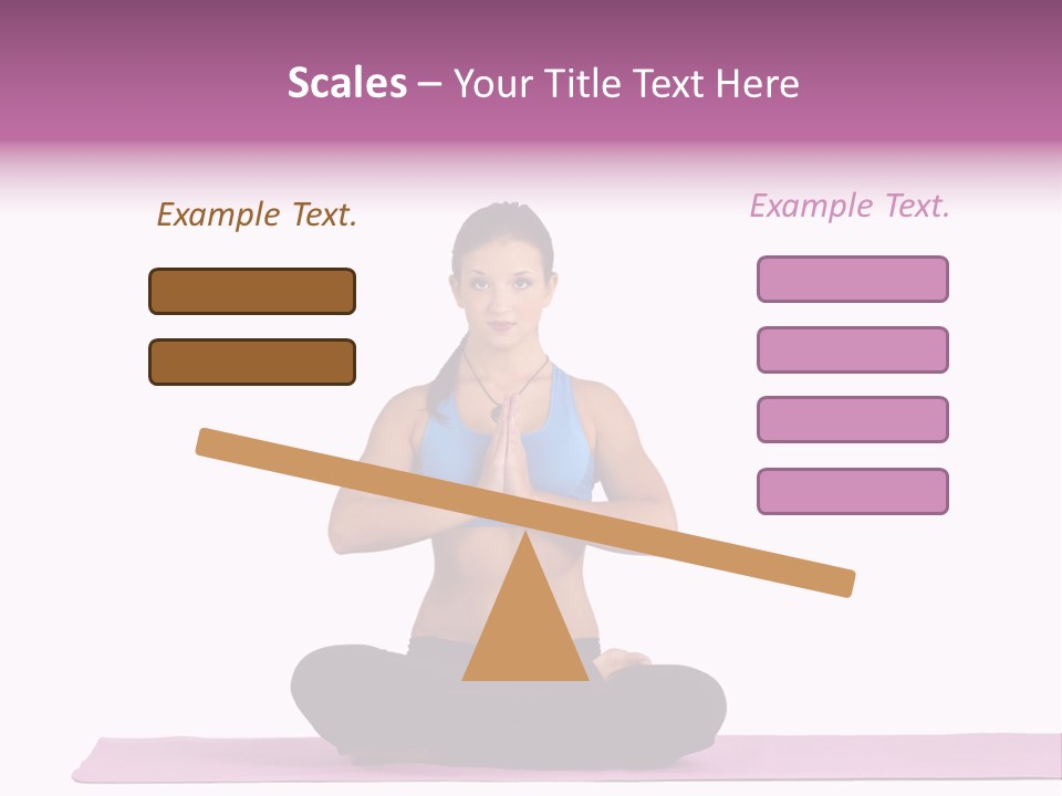 Meditation Strong Life PowerPoint Template