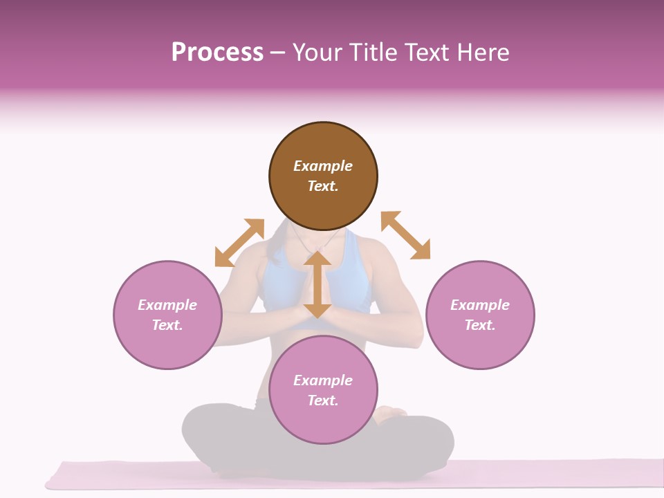 Meditation Strong Life PowerPoint Template