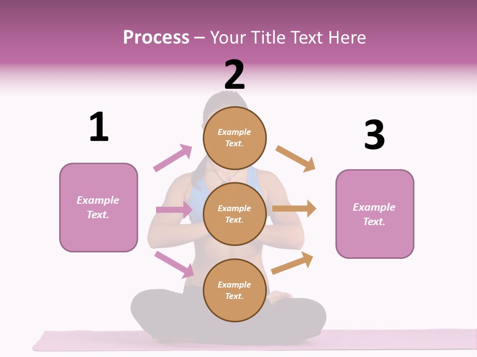 Meditation Strong Life PowerPoint Template