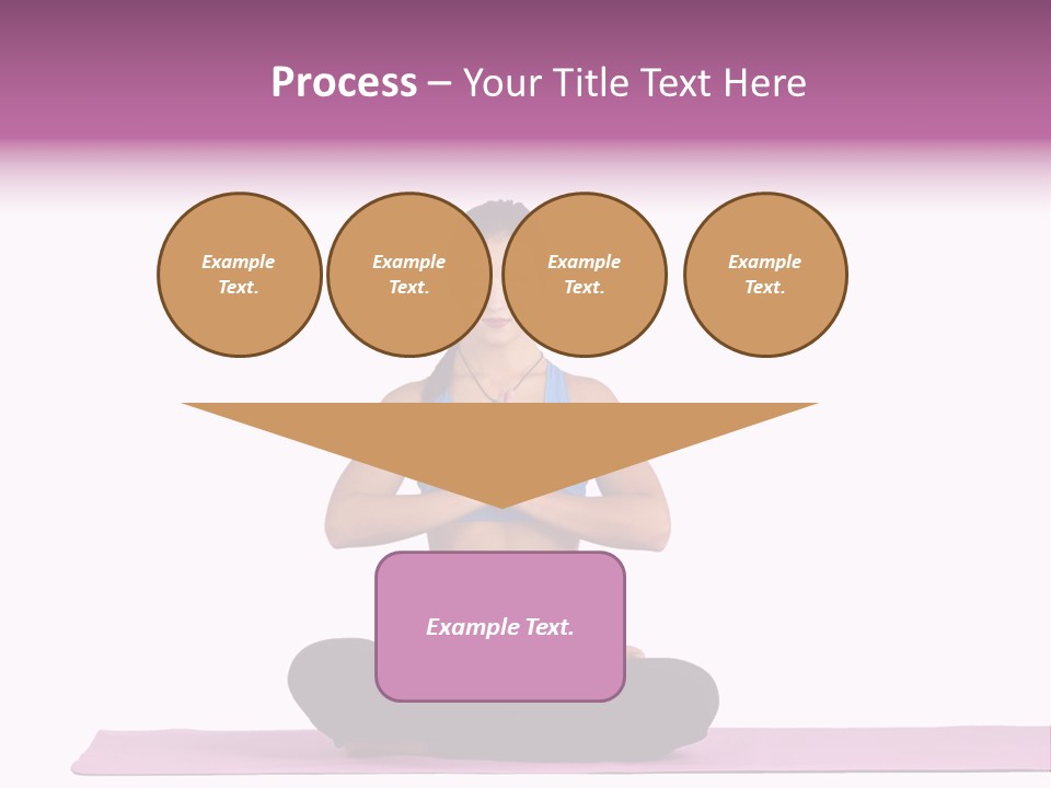 Meditation Strong Life PowerPoint Template