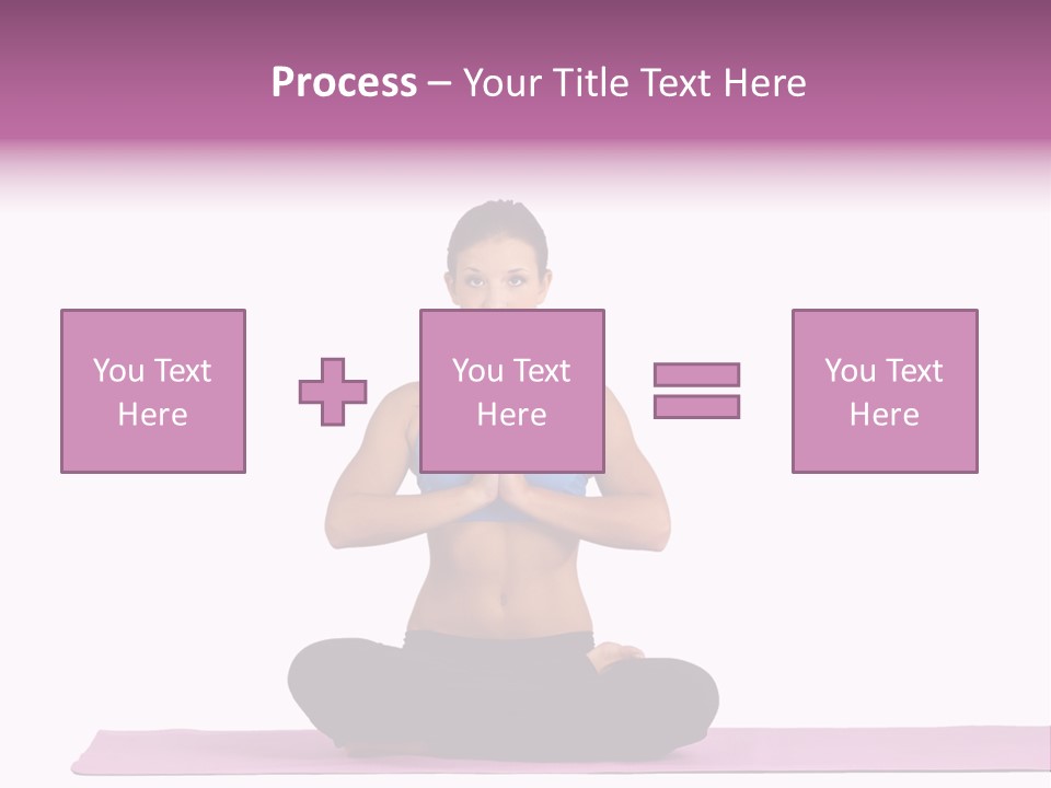 Meditation Strong Life PowerPoint Template