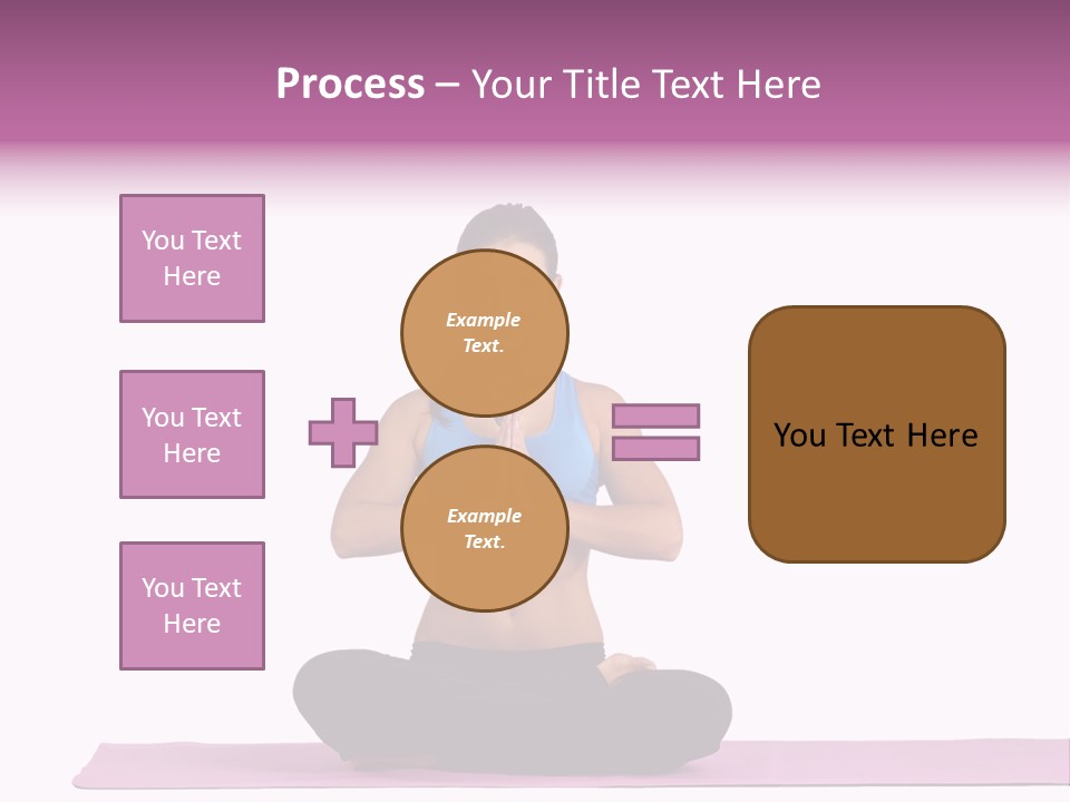 Meditation Strong Life PowerPoint Template