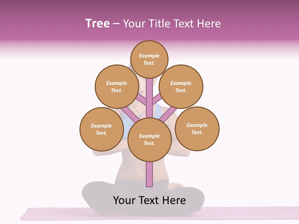 Meditation Strong Life PowerPoint Template