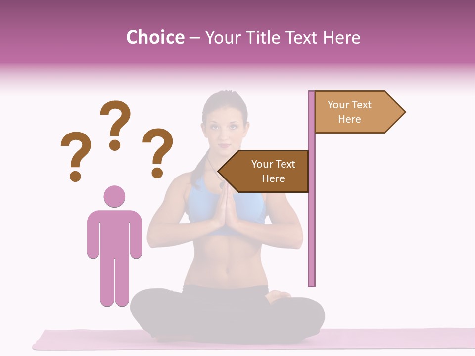 Meditation Strong Life PowerPoint Template