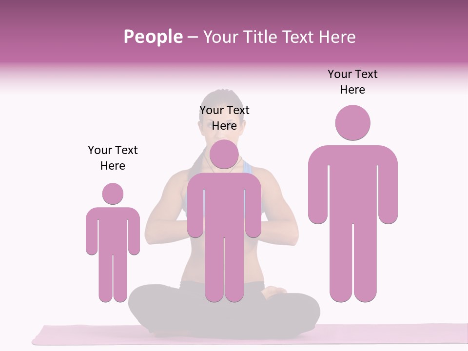 Meditation Strong Life PowerPoint Template