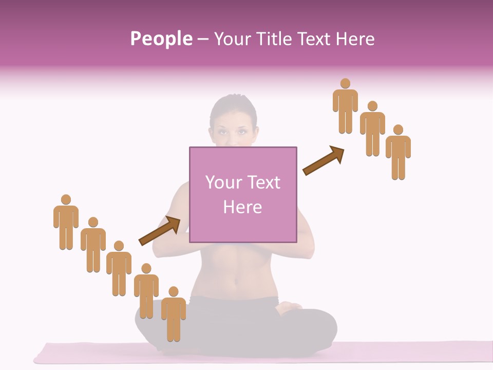 Meditation Strong Life PowerPoint Template